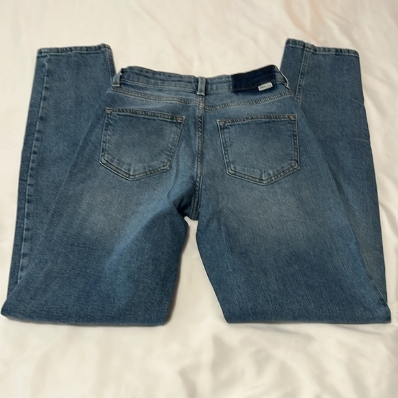 Only Denim Mid Rise Straight Leg Jeans - Picture 2 of 6